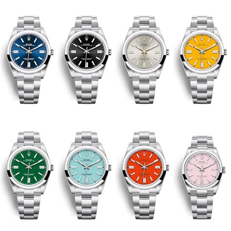 rolex oyster white|rolex oyster perpetual color chart.